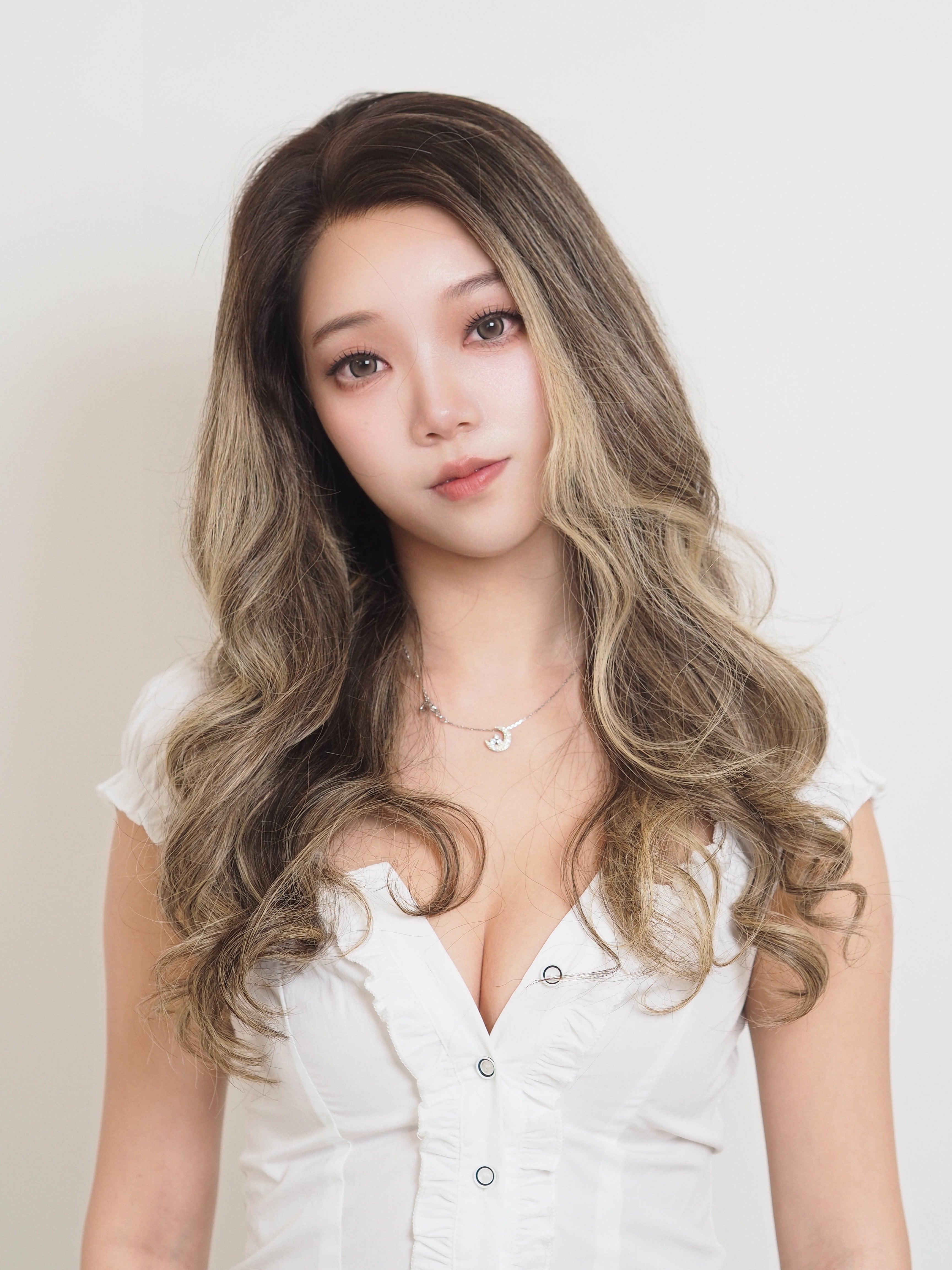 Kaia | Brunette Wave Virgin Hair 13x6 Lace Frontal Wig 18"