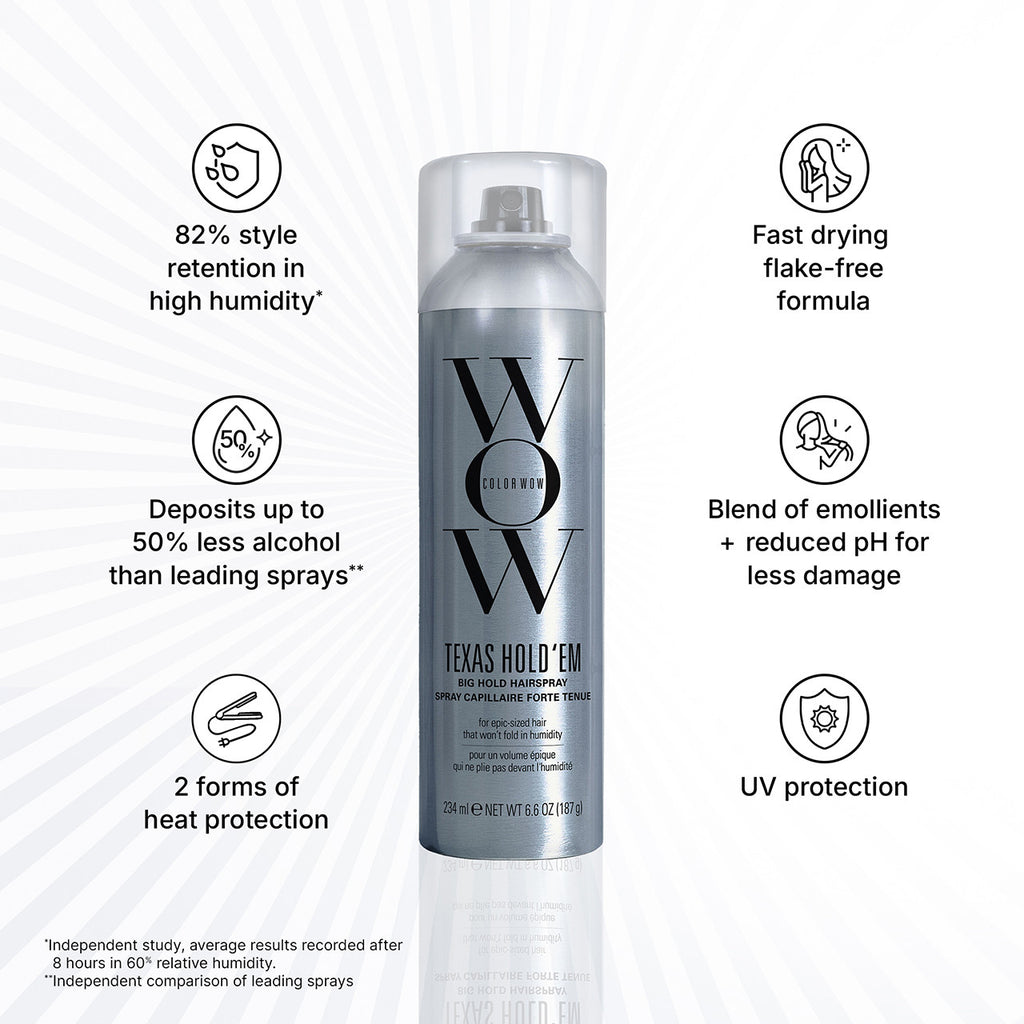 COLOR WOW Texas Hold'em Big Hold Hairspray