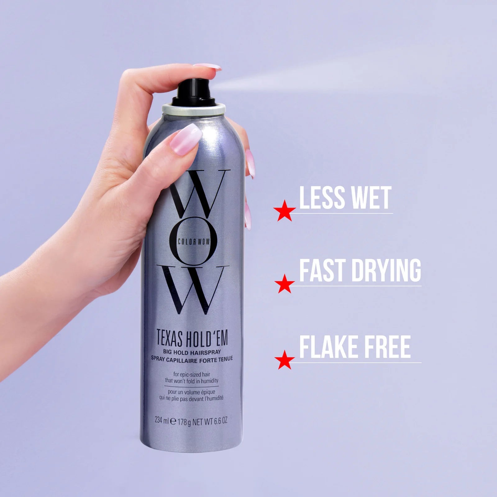COLOR WOW Texas Hold'em Big Hold Hairspray