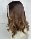 The Aurelle Silk Top Wig | 17" Raw Vietnamese Hair Medical Wig in Lunar Quartz Blonde