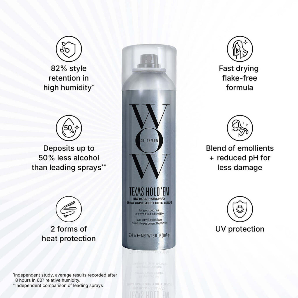 COLOR WOW Texas Hold'em Big Hold Hairspray
