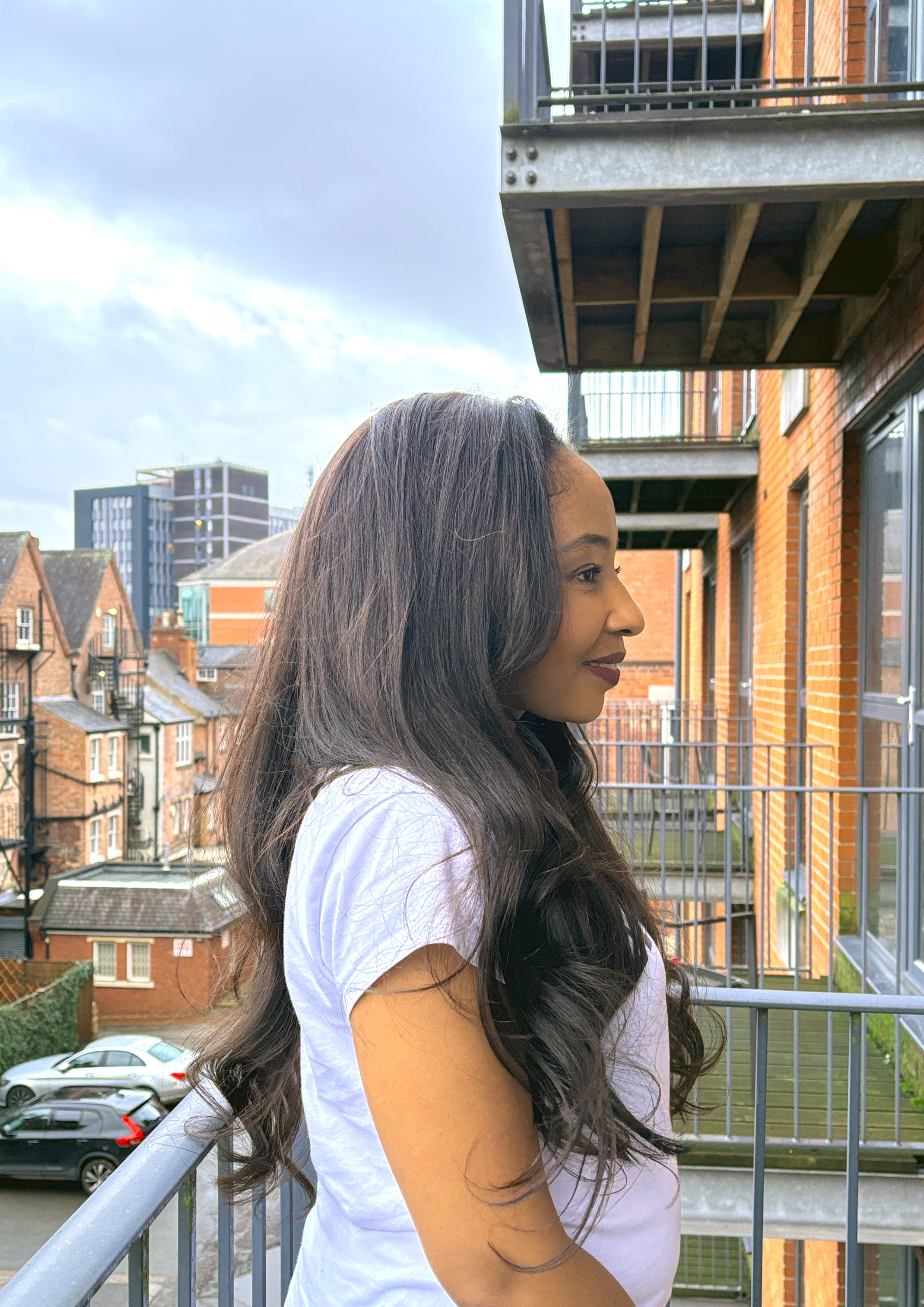 Indonesian Raw Bone Straight Flip-Over Wig (Half Wig) — 24" (1B)