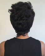 Jayda | Full Lace Curly Wave Pixie Wig in Virgin Hair