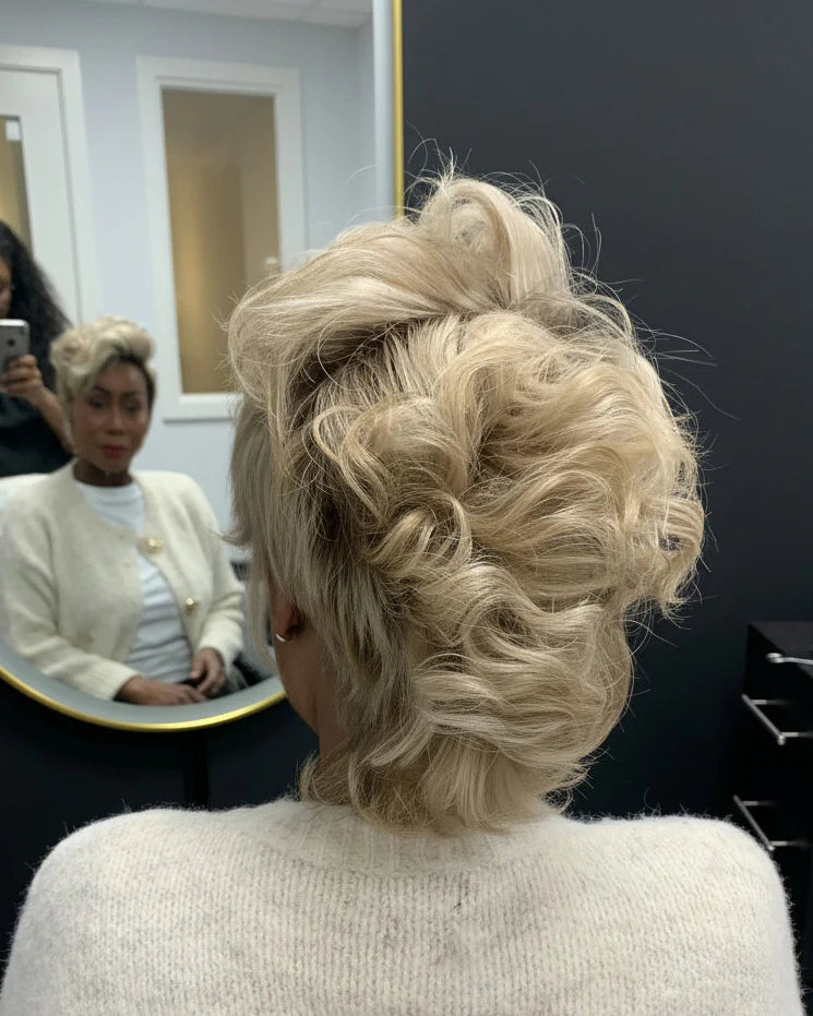 Jayda | Full Lace Curly Wave Pixie Wig in Virgin Hair