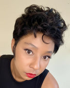 Jayda | Full Lace Curly Wave Pixie Wig in Virgin Hair